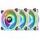 THERMALTAKE Riing Trio 12 RGB Radiator Fan TT Premium Edition, 120mm, White, Pack of 3 (CL-F126-PL12SW-A)