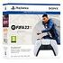 SONY DualSense Wireless Controller, White / Black, FIFA 23 Bundle, PS5