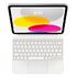 APPLE Magic Keyboard Folio for 10.9" iPad (10th Generation), White, German Layout (MQDP3D/A)