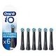 ORAL-B iO Ultimate Reinigung Ersatzbürstenkopf, Schwarz (6er Pack)