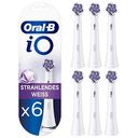 ORAL-B iO Radiant White Ersatzbürstenkopf, Weiss (6er Pack) (4210201434856)