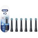 ORAL-B iO Ultimate Reinigung Ersatzbürstenkopf XL Pack, Schwarz (6er Pack)