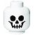 LEGO Storage Head Small - Skeleton Head (5006591)