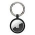 DBRAMANTE1928 Greenland Airtag Key Ring, Night Black (GLKRNIBL1307)