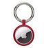 DBRAMANTE1928 Greenland Airtag Key Ring, Candy Apple Red (GLKRCARE1311)