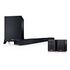 TEUFEL CINEBAR LUX Sorround Ambition 5.1-Set Soundbar mit Wireless Subwoofer + Rücklautsprecher, Schwarz (106063001)