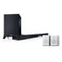 TEUFEL CINEBAR LUX Sorround Ambition 5.1-Set Soundbar with Wireless Subwoofer + Rear Speakers, White (106061005)