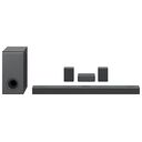 LG ELECTRONICS DS80QR, 5.1.3-Kanal Dolby Atmos Soundbar mit Wireless Subwoofer + Rücklautsprecher
