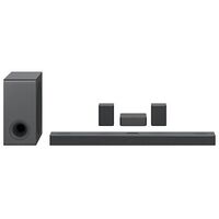 LG ELECTRONICS DS80QR, 5.1.3-Kanal Dolby Atmos Soundbar mit Wireless Subwoofer + Rücklautsprecher