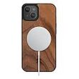 WOODCESSORIES Bumper Case MagSafe, iPhone 13 / 14, Walnut (ECO662)