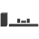 LG ELECTRONICS DS75QR, 5.1.2-Kanal Dolby Atmos Soundbar mit Wireless Subwoofer + Rücklautsprecher