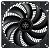 SILVERSTONE Air Penetrator 184i PRO, 180mm, Black (SST-AP184i-PRO)