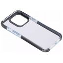 CELLULAR LINE Tetra Force Strong Guard Case for iPhone 14, Transparent / Black (TETRACIPH14T)