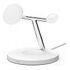 BELKIN Boost Charge Pro 3-in-1 Wireless Charging Stand with MagSafe, White (WIZ017vfWH)