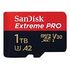 SANDISK Extreme Pro microSDXC, UHS-I A2, V30 U3, 1.0TB (SDSQXCD-1T00-GN6MA)