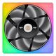 THERMALTAKE ToughFan 14 RGB High Static Pressure Radiator Fan, 140mm, Pack of 3 (CL-F136-PL14SW-A)