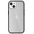 WOODCESSORIES Clear Case Bio, iPhone 13 / 14, Transparent / Black (ECO637)