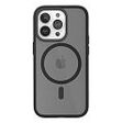 WOODCESSORIES Clear Case Bio MagSafe, iPhone 14 Pro, Satin Black (ECO639)