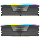 CORSAIR Vengeance RGB Kit, DDR5-6000, AMD optimized, 64 GB, CL40, Cool Grey (CMH64GX5M2B6000Z40)