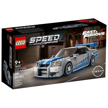 LEGO Speed Champions 2 Fast 2 Furious Nissan Skyline GT-R (R34) 76917