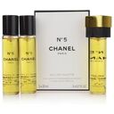 CHANEL No. 5 Eau de Parfum Refill and Spray 3x 20 ml