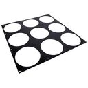 ALPHACOOL SuperNova 1260 fan grill 9x140mm, Schwarz (26154)