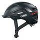 ABUS Hyban 2.0 LED Bicycle Helmet, M (52-58cm), Signal Black