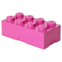 LEGO Lunch Box Classic 8, 20x10cm, Pink