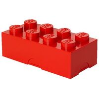 LEGO Lunch Box Classic 8, 20x10cm, Rot