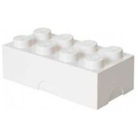 LEGO Lunch Box Classic 8, 20x10cm, Weiss