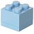LEGO Lunch Box Mini 4, Light Royal Blue