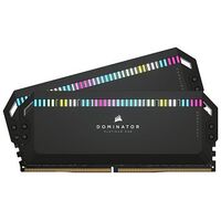 CORSAIR Dominator Platinum RGB Kit, DDR5-6400, Intel optimized, 32GB, CL32, Black (CMT32GX5M2B6400C32)