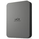 LACIE Mobile Drive Secure for Mac, 5.0TB, Grey (STLR5000400)