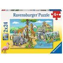 Willkommen im Zoo - 2x24 pieces (Ravensburger)