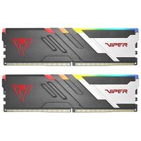PATRIOT Viper Venom RGB Kit, DDR5-6000, Intel optimized, 32 GB, CL36, Black (PVVR532G600C36K)
