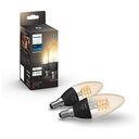 PHILIPS Hue White Ambiance - Double Pack Filament, 2x E14 / 4.5W (929002479502)