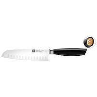 ZWILLING All * Star Scalloped Santoku, 18 cm, Gold Matte