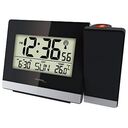 TECHNOLINE Radio Controlled Projection Alarm Clock WT 536, Black