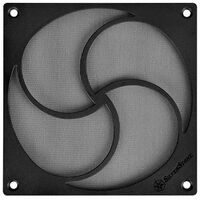SILVERSTONE FF125 120mm fan grill and filter kit, Black (SST-FF125B)
