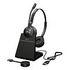 JABRA Engage 55 USB-A MS Teams Stereo with Charging Stand, Black (9559-455-111)