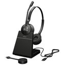 JABRA Engage 55 USB-C MS Teams Stereo mit Ladestation, Schwarz (9559-475-111)