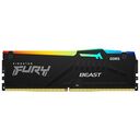 KINGSTON FURY Beast RGB, DDR5-6000, 8.0GB, CL36, Schwarz (KF560C36BBEA-8)