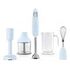 SMEG 50's Style Stick Blender Set, Pastel Blue (HBF22PBEU)