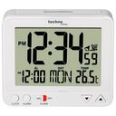 TECHNOLINE Radio Controlled Alarm Clock WT 195, White