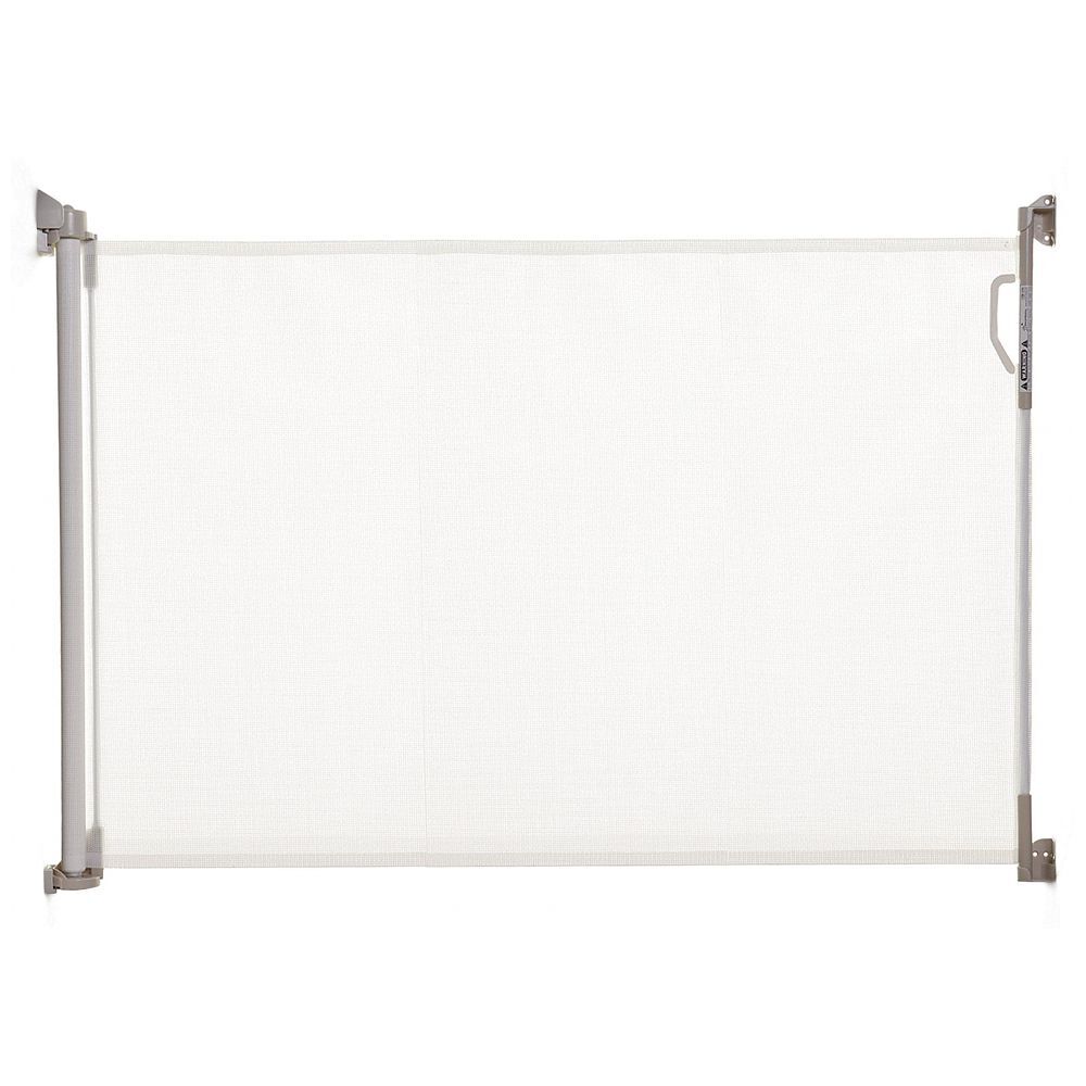 DREAMBABY Einziehbares Türschutzgitter 0-140 cm Weiss(G8201BB)