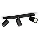 PHILIPS myLiving - Kosipo Deckenleuchte 3er-Spot, Schwarz (915005532101)