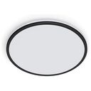 PHILIPS Ozziet CL570 LED Ceiling Light, 18W, 2700K, Black (929003196201)