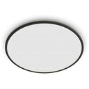 PHILIPS Superslim CL550 LED Deckenleuchte, 15W, 4000K, Schwarz (929003191501)