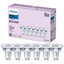 PHILIPS LED Spot - 6-Pack, 6x GU10 / 3.5W, 4000K (929001218096)