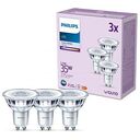 PHILIPS LED Spot - 3-Pack, 3x GU10 / 3.5W, 4000K (929001218093)
